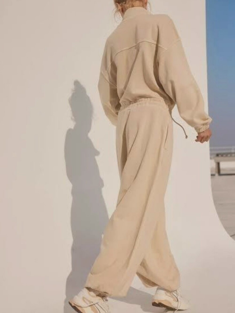 Free People Movement Brightside Onsie Sweatshirt Material Jumpsuit Size Medium - Picture 2 of 5